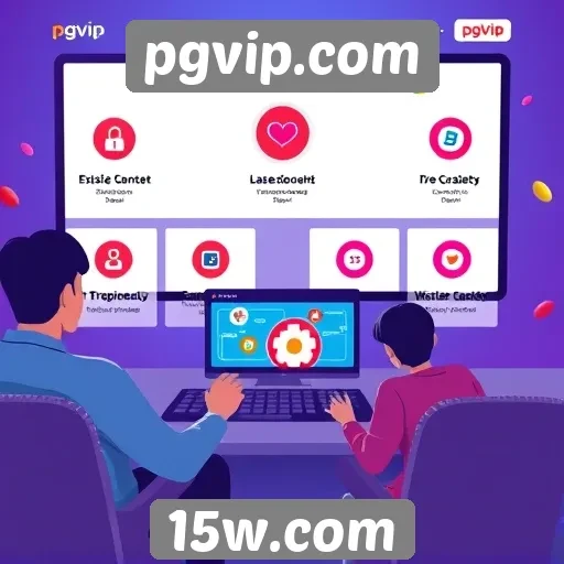 Recursos e funcionalidades do site pgvip.com